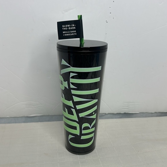 STARBUCKS X WICKED ELPHABA collection Defy Gravity Glow-in-the-Dark Cold Cup - Picture 2 of 8